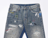 Ripped Ink Splash Jeans
