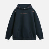 Vintage Heavyweight Embroidered Oversized Hoodie