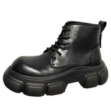 Extra Height Thick Bottom British Classic Shoes