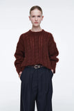 Women Casual Comfort Ethereal Spring Twist Knit Sweater