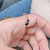 Adjustable Handmade Painted Glasses Ring