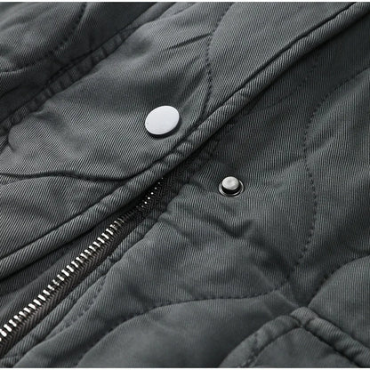 Textured Bomber Jacket