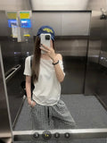 Soft Girl Relaxed Off-Shoulder T-Shirt
