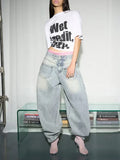 Chic High Waist Loose Streetwear Jeans