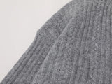 Breathable V-Neck Cable Knit Sweater