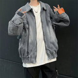 Deconstructive American Washed Denim Jacket