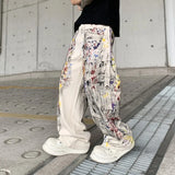 American Style High Street Loose Wide Leg Jeans