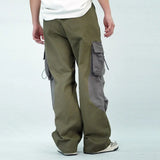 Utility Vibe Green Safari Style Cargo Pants