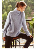 Y2K Cozy Chic Turtle Neck Casual Sweater