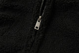 Soft Fleece Black Puffer Hooded Jacket