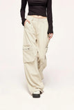 Multi Pockets Wide Leg Cargo Pants