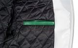 Durable Letter Printed Leather Motorcycles Jacket