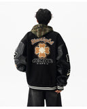 Autumn Embroidered Loose Baseball Varsity Jacket