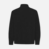 Fashionable Solid Color Single Breasted Knitted Cardigan
