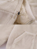Loose Dinosaur Arm Fleece Jacket