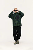 Ethnic Printing Sherpa Jacket