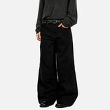 American Style Solid Color Cotton Cargo Pants