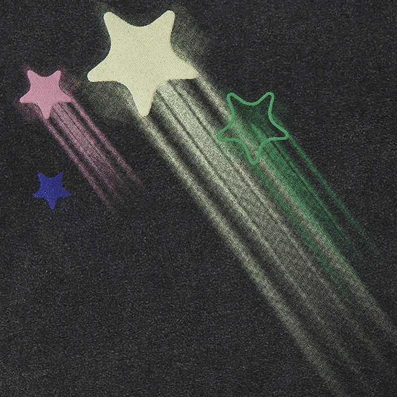 Y2K Star Washed T-shirt