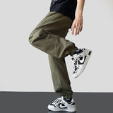 Vintage Casual Drawstring Straight Leg Baggy Jogger