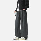 Mirrordust Trendy Loose Wide Leg Pants