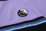 Y2K Sports Striped Patchwork T-shirt