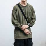 Versatile Blank Long Sleeve T-shirt