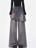 Patchwork Baggy Goblin Core Denim Jeans