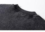 Vintage Doberman Graphic Washed Black T-shirt