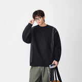 Y2K Retro Patchwork Heavyweight Sweatshirt