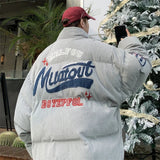 Cozy Corduroy Padded Winter Parka Puffer Jacket