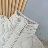 Women's Zip-up Vest Padded Jacket