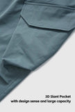 Pleated Baggy Cargo Pants