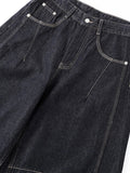 Easy Fit Loose Wide Leg Jeans