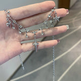 Y2K Starburst Necklace