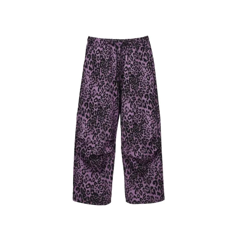 Leopard StreetWare Print Paratrooper Pants