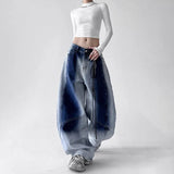 Chic Gradient Korean Style Wide Leg Jeans
