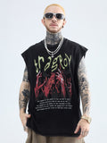 Gradient Retro Sleeveless T-shirt