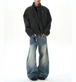 Casual Retro Tough Guy Workwear Jacket