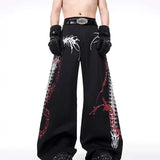 Rivet Decorated High Street Wide Pants