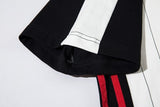 Striped Soccer Style T-shirt