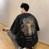 Distressed Vintage Streetwear Short Sleeve T-Shirt
