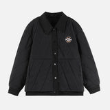 Lightweight Lapel Cotton Puffer Jacket