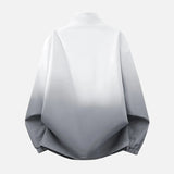 Trendy Gradient Design Winbreaker Jacket