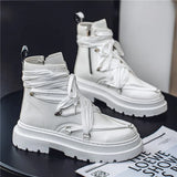 High Quality Personalized Strap Ankle Boots