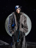 Winter Casual Luxurious Faux Fur Jacket
