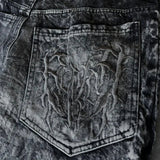 Gothic Retro Oversized Baggy Fit Jeans