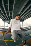 Y2K Infinity Color Block Sports T-Shirt