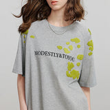 Summer New Letter Printed Casual T-Shirt