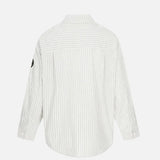 Versatile Vertical Stripes Long Sleeve Shirt