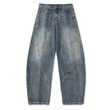 Men's Cool Vintage Straight Wide Leg Denim Jeans